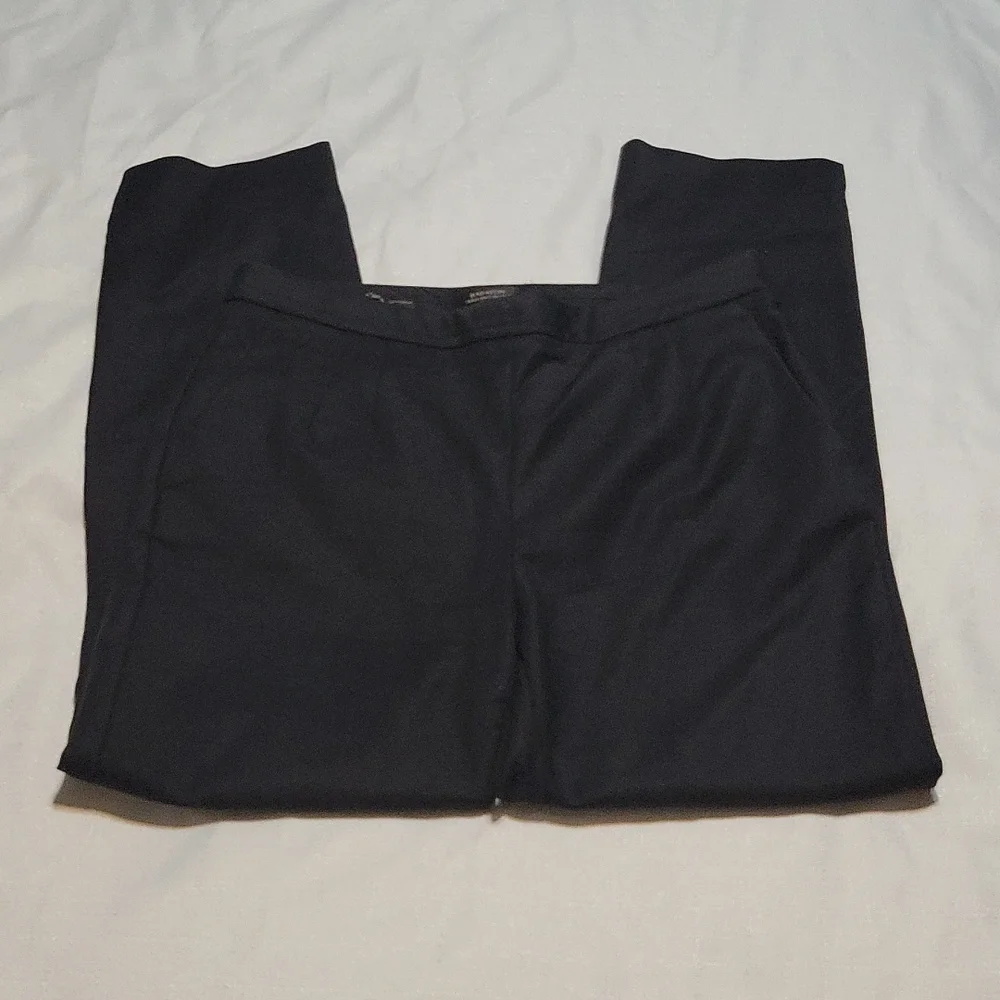 Aritzia Babaton black straight leg trouser pant size 4 - Picture 1 of 10